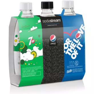 Butelka BEZPIECZNIK 3 x 1l PEPSI SODASTREAM Butelka BEZPIECZNIK 3 x 1l PEPSI SODASTREAM
