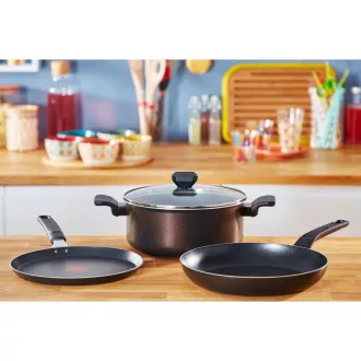 B5671053 KL.SIM. CZERWONA PATELNIA 25 CM TEFAL B5671053 KL.SIM. CZERWONA PATELNIA 25 CM TEFAL