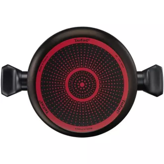 B5677253 SIM.CL.CZERWONY KASTROL + POKL. TEFAL