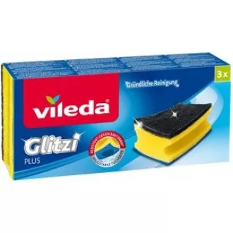 GLITZI PLUS GĄBKA 3SZT VILEDA