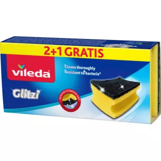 GLITZI PLUS GĄBKA 3SZT VILEDA