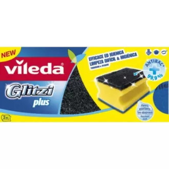 GLITZI PLUS GĄBKA 3SZT VILEDA