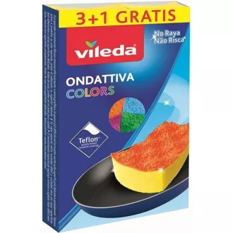 PUR ACTIVE COLORS GĄBKA 3 1SZT VILEDA