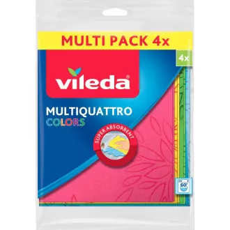 MULTIQUATTRO KOLORY ŚCIERECZKA 4SZT VILEDA