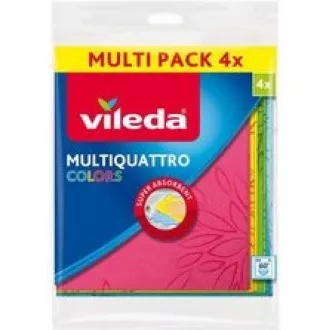 MULTIQUATTRO KOLORY ŚCIERECZKA 4SZT VILEDA