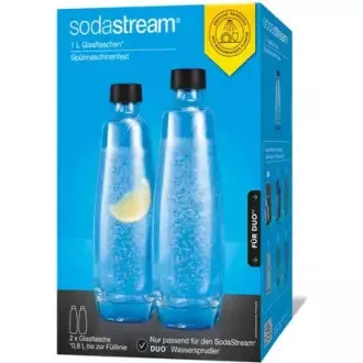 1l szklana butelka DUO SODASTREAM