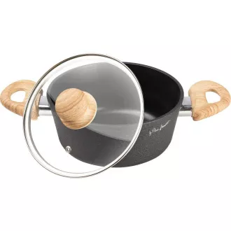 LT1246 GARNEK Z POKRYWKĄ 20CM NATUR LAMART