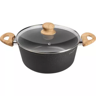 LT1247 GARNEK Z POKRYWKĄ 24CM NATUR LAMART