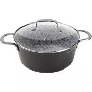 LT1254 GARNEK Z POKRYWKĄ 24CM GRANITOWY LAMART