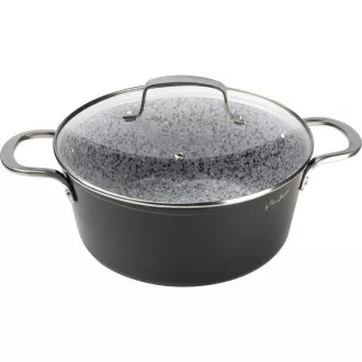 LT1254 GARNEK Z POKRYWKĄ 24CM GRANITOWY LAMART