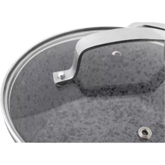 LT1254 GARNEK Z POKRYWKĄ 24CM GRANITOWY LAMART