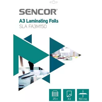 SLA FA3M150 Folia A3 150mic 25szt SENCOR