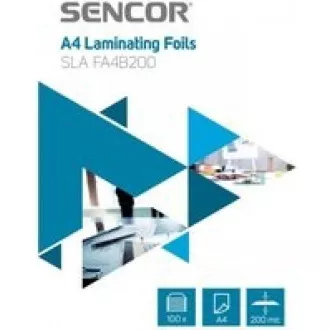 SLA FA4B200 Folia A4 200mic 100szt SENCOR