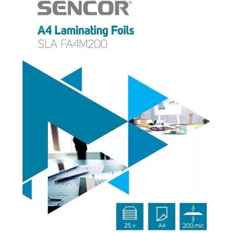 SLA FA4M200 Folia A4 200mic 25szt SENCOR