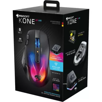 Mysz gamingowa Kone XP Air, czarna ROCCAT Mysz gamingowa Kone XP Air, czarna ROCCAT