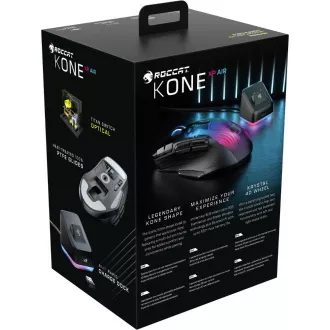 Mysz gamingowa Kone XP Air, czarna ROCCAT Mysz gamingowa Kone XP Air, czarna ROCCAT