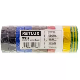 RIT 010 taśma izolacyjna 10szt 0,13x15x10 RETLUX