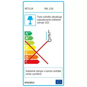 RXL 216 łańcuch 500LED 50 5m CW TM RETLUX