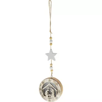 RXL 334 ornament szopka drewniana 1LED WW RETLUX