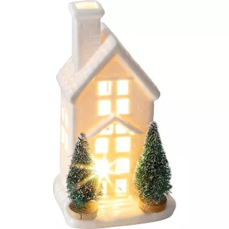 RXL 392 Domek porcelanowy LED 15 cm RETLUX RXL 392 Domek porcelanowy LED 15 cm RETLUX