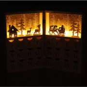 RXL 440 Kalendarz adv. 8 LED 30cm RETLUX
