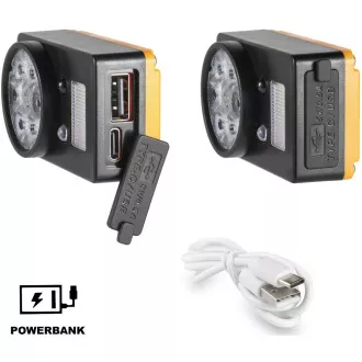 AKUMULATOROWA LATARKA CZOŁOWA RPL 702 Z POWŁOKĄ PB RETLUX