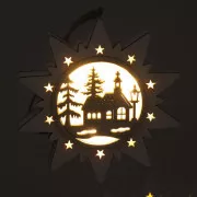 RXL 464 Star Church 14cm 3LED WW RETLUX