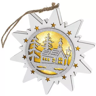 RXL 464 Star Church 14cm 3LED WW RETLUX