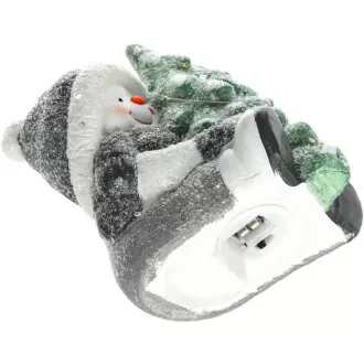 RXL 473 Choinka śnieżna 14cm 6LED WW RETLUX