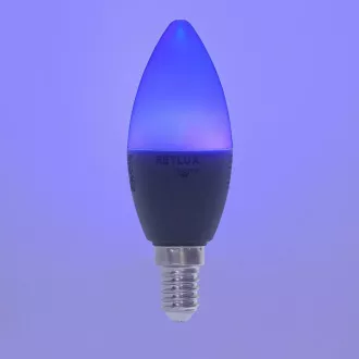Żarówka RSH 100 C37 E14. 4,5W RGB CCT RETLUX