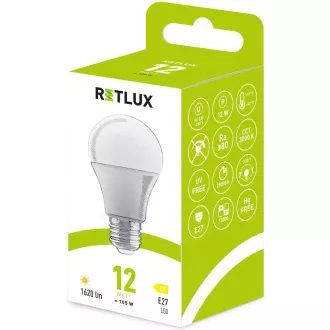 RLL 606 A60 E27 żarówka 12W WW D RETLUX