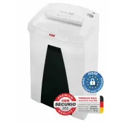 Niszczarka HSM Securio B22 (cięcie: kombinowane 3, 9x30mm | wejście: 240mm | DIN: P-4 (3) | papier, zszywki, karty plastikowe)
