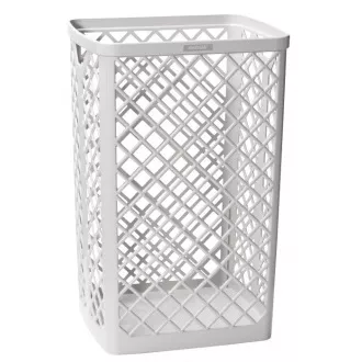 Kosz na śmieci Katrin 40L 50x32x26,5cm wiszący szyty biały Kosz na śmieci Katrin 40L 50x32x26,5cm wiszący szyty biały