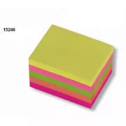 Podkładka samoprzylepna 51x38mm 5 kolorów neonowych 5x60 arkuszy Concorde