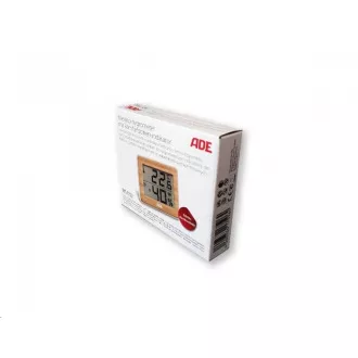 ADE WS 1702 bambus - termometr cyfrowy z higrometrem