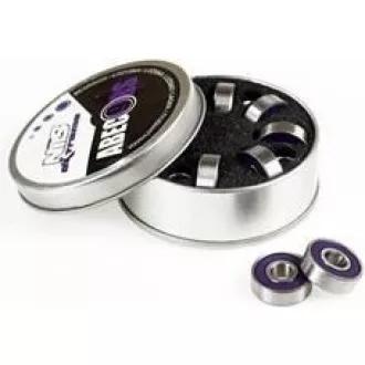 Łożyska zamienne NEX ABEC-9 RS Carbon w pudełku, 8szt.