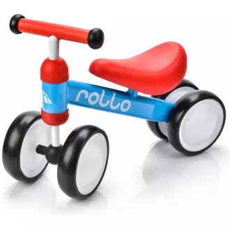 Rower dziecięcy MTR ROLLO, niebieski i czerwony