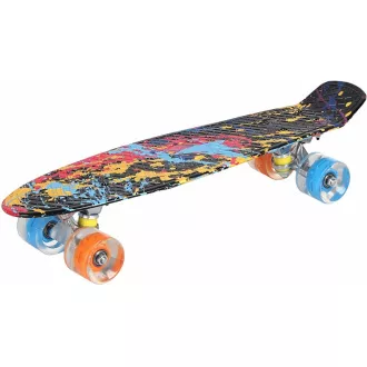 Pennyboard ENERO SPLASH, 56 cm z kółkami LED