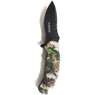 Składany nóż turystyczny Kandar, wielokolorowy, 23 cm