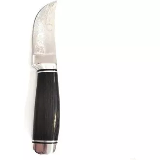Nóż outdoorowy ze zdobionym ostrzem, 23 cm