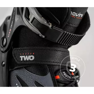 Wrotki Movino Cruzer Two, szary, 38-41