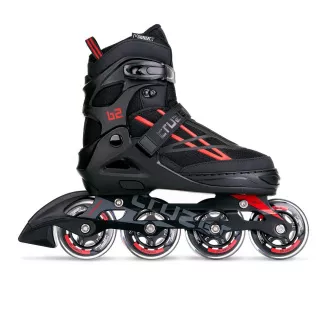 Wrotki Movino Cruzer B2, czerwone, 35-38