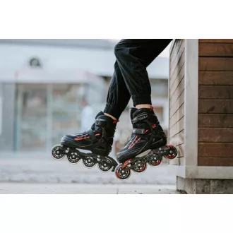 Wrotki Movino Cruzer B2, czerwone, 31-34