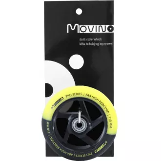 Zapasowe kółka MOVINO do hulajnogi freestyle 100 mm, PP, 2 szt., czerwone