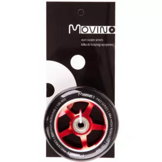 Zapasowe kółka MOVINO do hulajnogi freestyle 100 mm, PP, 2 szt., czarne