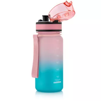 Butelka sportowa Tritan MTR, 350 ml, różowo-niebieska Butelka sportowa Tritan MTR, 350 ml, różowo-niebieska