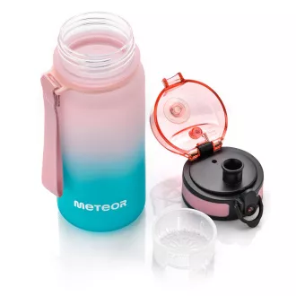 Butelka sportowa Tritan MTR, 350 ml, różowo-niebieska Butelka sportowa Tritan MTR, 350 ml, różowo-niebieska
