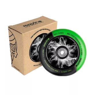 Kółka zapasowe do hulajnogi MOVINO Maniac, 110 mm, nylon, 2 szt., niebieski
