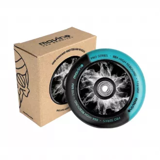 Kółka zapasowe do hulajnogi MOVINO Maniac, 110 mm, nylon, 2 szt., niebieski