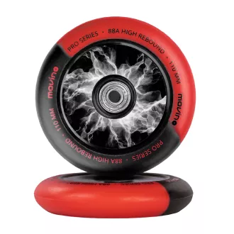 Kółka zapasowe do hulajnogi MOVINO Maniac, 110 mm, nylon, 2 szt., niebieski